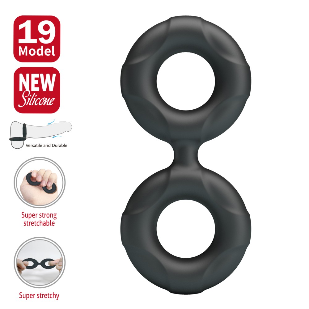Crazy Bull Radwan Super Soft Silicone Ring | ViPstore.hu - Erotika webáruház #3 - EAN 6959532337587 | SKU DEBRA01901