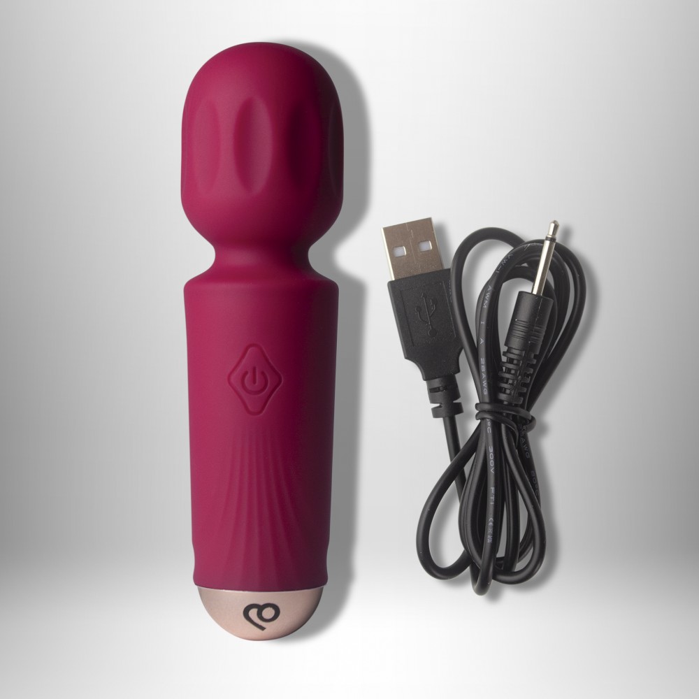 Rechargeable Mini Wand - Azalea Red | ViPstore.hu - Erotika webáruház #8 - EAN 811041015850 | SKU ROCKS00473
