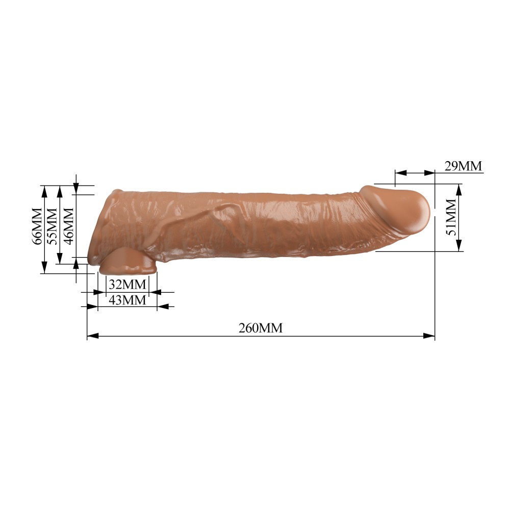 Pretty Love Extension Penis Sleeve 10