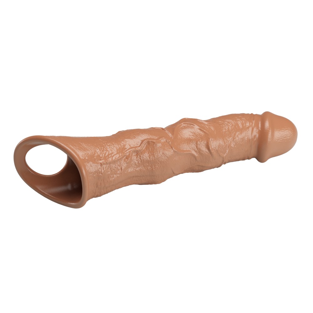 Pretty Love Extension Penis Sleeve 11" Brown | ViPstore.hu - Erotika webáruház #3 - EAN 6959532364521 | SKU DEBRA01982