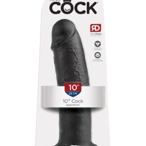 10" Cock  Black | ViPstore.hu - Erotika webáruház #1 - EAN 603912350012 | SKU PIPE550523