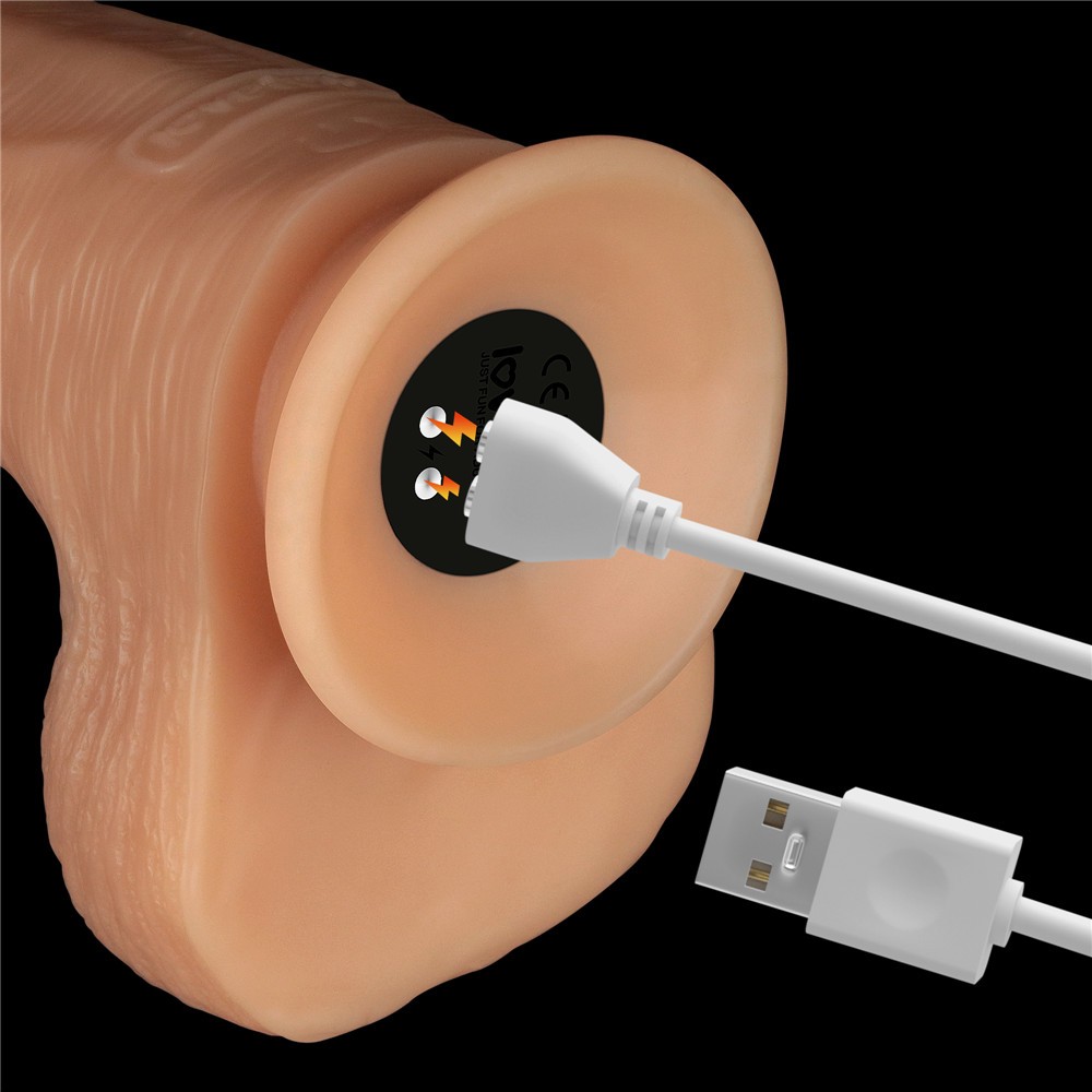 11'' Vibrating Power Basics Cock | ViPstore.hu - Erotika webáruház #7 - EAN 6942063402473 | SKU LVTOY00842