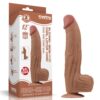 12'' King Sized Sliding Skin Dual Layer Dong Brown | ViPstore.hu - Erotika webáruház #1 - EAN 6970260906630 | SKU LVTOY00685