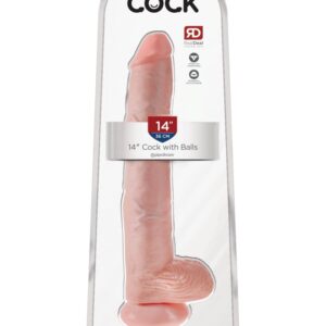 14" Cock with Balls  Light | ViPstore.hu - Erotika webáruház #1 - EAN 603912746648 | SKU PIPE553421