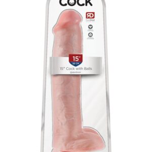 15" Cock with Balls  Light | ViPstore.hu - Erotika webáruház #1 - EAN 603912746686 | SKU PIPE553521