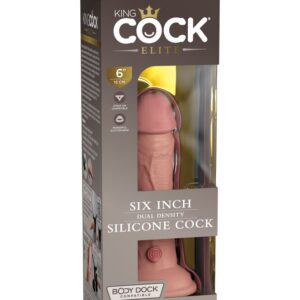 6" Dual Density Silicone Cock  Light | ViPstore.hu - Erotika webáruház #1 - EAN 603912769265 | SKU PIPE577021