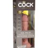 6" Dual Density Vibrating Silicone Cock  Light | ViPstore.hu - Erotika webáruház #1 - EAN 603912769388 | SKU PIPE577621