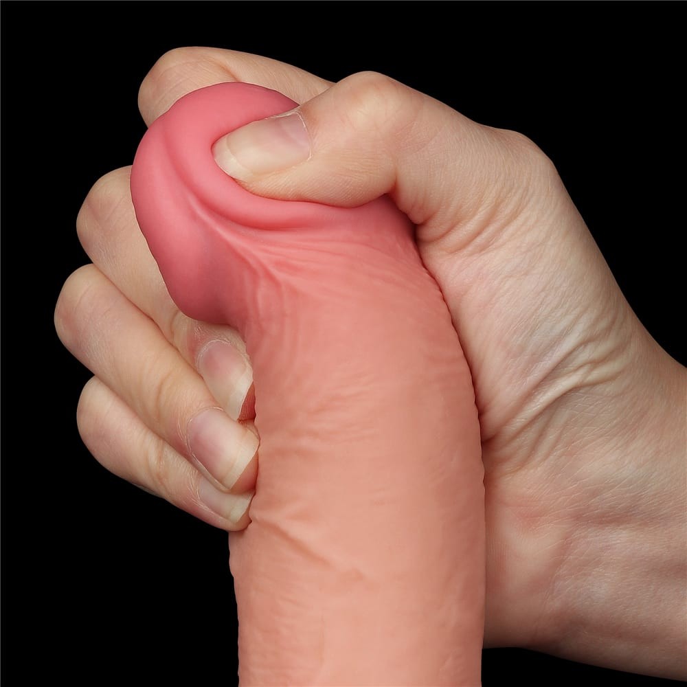 7.5'' Sliding Skin Dual Layer Dong Flesh III_B15O50_3 | ViPstore.hu - Erotika webáruház #10 - EAN 6942063400288 | SKU LVTOY00720