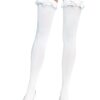 726010 NYLON OTK W/RUFFLE BOW O/S WHT | ViPstore.hu - Erotika webáruház #1 - EAN 714718005980 | SKU LEGAV00040