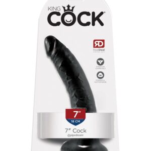 7" Cock  Black | ViPstore.hu - Erotika webáruház #1 - EAN 603912349924 | SKU PIPE550223