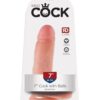 7" Cock with Balls Light | ViPstore.hu - Erotika webáruház #1 - EAN 603912350159 | SKU PIPE550621