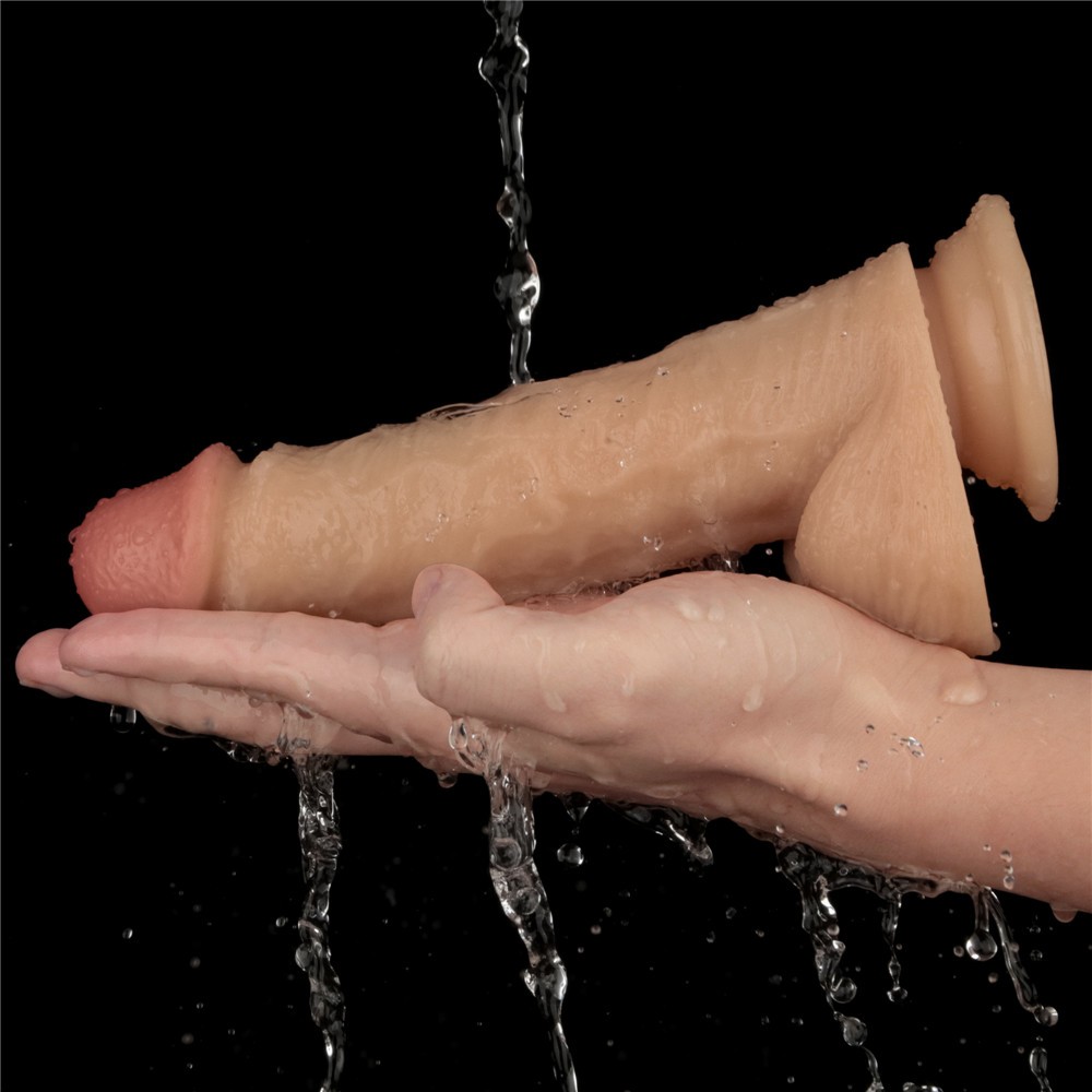 8'' Vibrating Power Basics Cock | ViPstore.hu - Erotika webáruház #9 - EAN }
