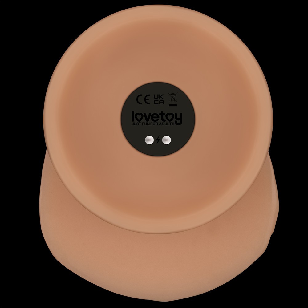 8'' Vibrating Power Basics Cock | ViPstore.hu - Erotika webáruház #4 - EAN 6942063402527 | SKU LVTOY00837