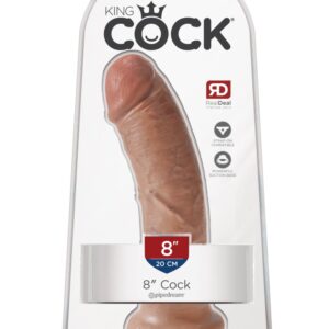 8" Cock  Tan | ViPstore.hu - Erotika webáruház #1 - EAN 603912746327 | SKU PIPE550322
