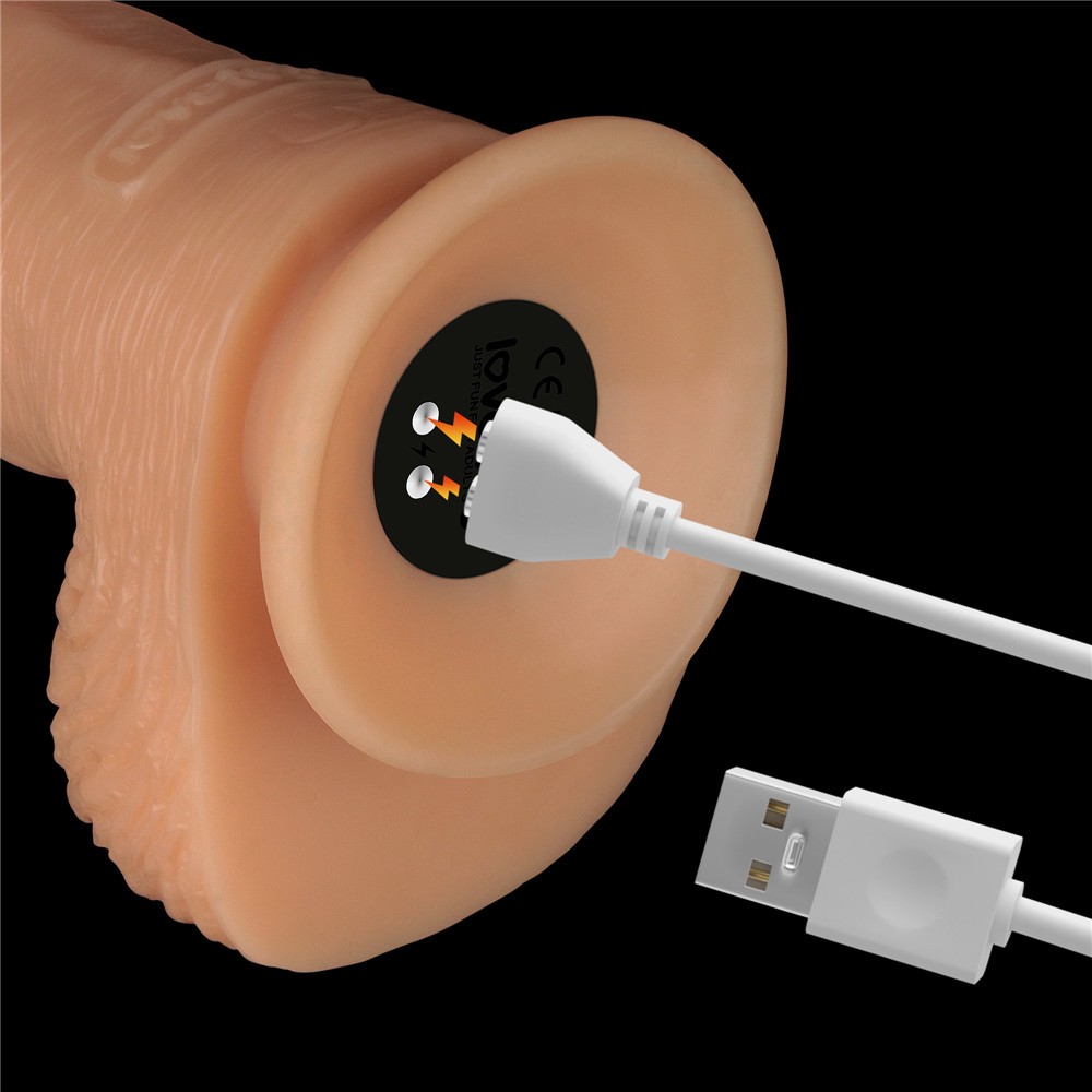 9.5'' Vibrating Power Basics Cock | ViPstore.hu - Erotika webáruház #7 - EAN 6942063402497 | SKU LVTOY00840