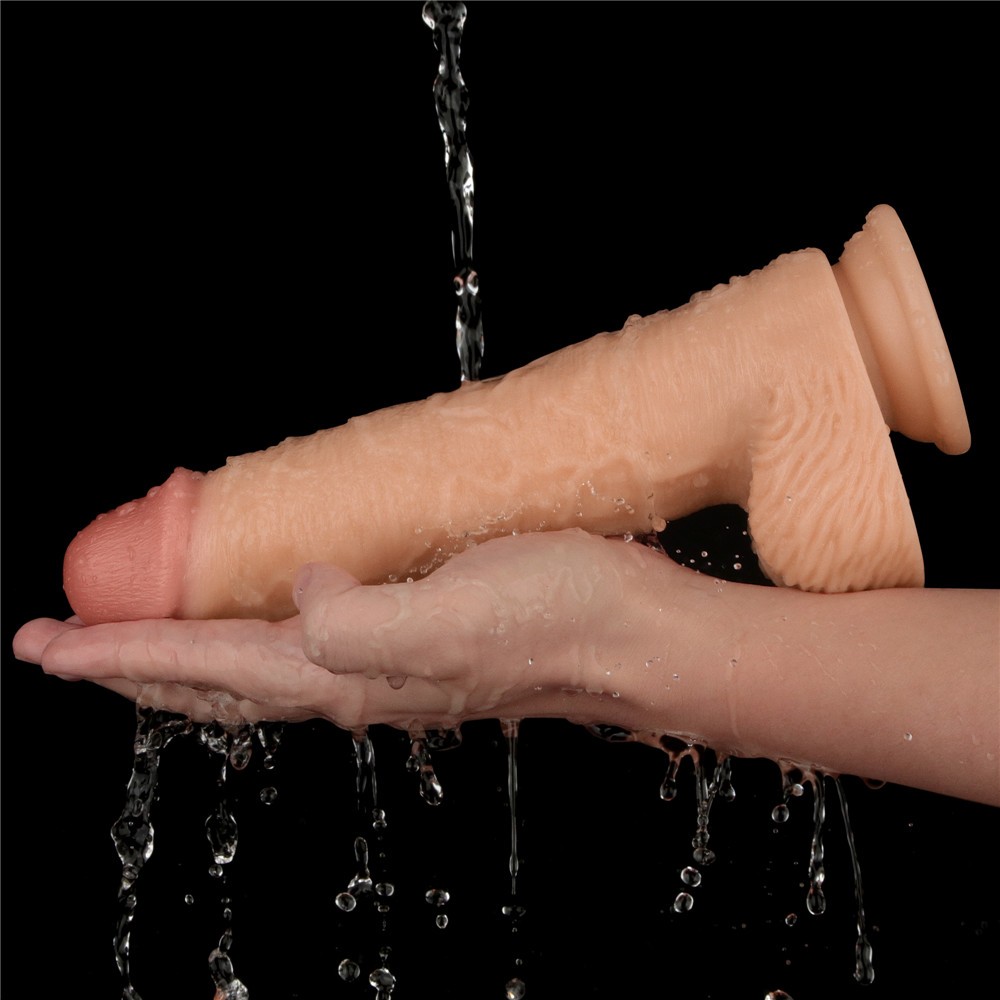 9.5'' Vibrating Power Basics Cock | ViPstore.hu - Erotika webáruház #9 - EAN }