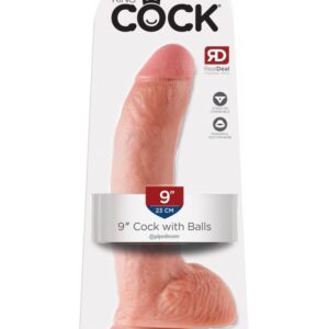 9" Cock with Balls  Light | ViPstore.hu - Erotika webáruház #1 - EAN 603912350173 | SKU PIPE550821