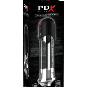 Blowjob Power Pump  Clear/Black | ViPstore.hu - Erotika webáruház #1 - EAN 603912744453 | SKU PIPERD0511