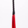 Calf Leather Handle Saddle Leather Tails Red | ViPstore.hu - Erotika webáruház #1 - EAN 5999560517347 | SKU DEVIL00051