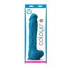 Colours - Pleasures - 10" Dildo - Blue | ViPstore.hu - Erotika webáruház #1 - EAN 657447104152 | SKU NSTOYS0862