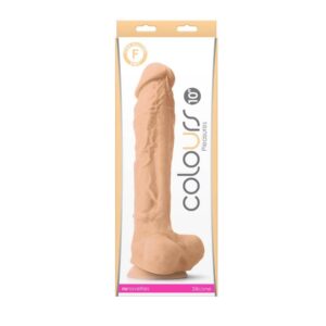 Colours - Pleasures - 10" Dildo - White_B0O25_2 | ViPstore.hu - Erotika webáruház #1 - EAN 657447104121 | SKU NSTOYS0859