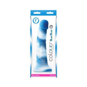 Colours - Pleasures - Yum Yum 8" Dildo - Blue_B15O25_3 | ViPstore.hu - Erotika webáruház #1 - EAN 657447103995 | SKU NSTOYS0871