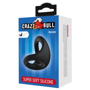 Crazy Bull Nestor Super Soft Silicone Cock Ring | ViPstore.hu - Erotika webáruház #1 - EAN 6959532339611 | SKU DEBRA01991