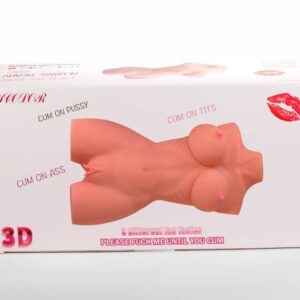 Double Hole 3D Masturbator | ViPstore.hu - Erotika webáruház #1 - EAN 5999560511260 | SKU MSTRS00067