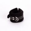 Handcuff Design Made in Calf Softy Leather and Puffed Fur Black | ViPstore.hu - Erotika webáruház #1 - EAN 5999560510515 | SKU DEVIL00068