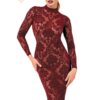 Kink Royal midi dress M | ViPstore.hu - Erotika webáruház #1 - EAN 5903050118204 | SKU NOIR000091