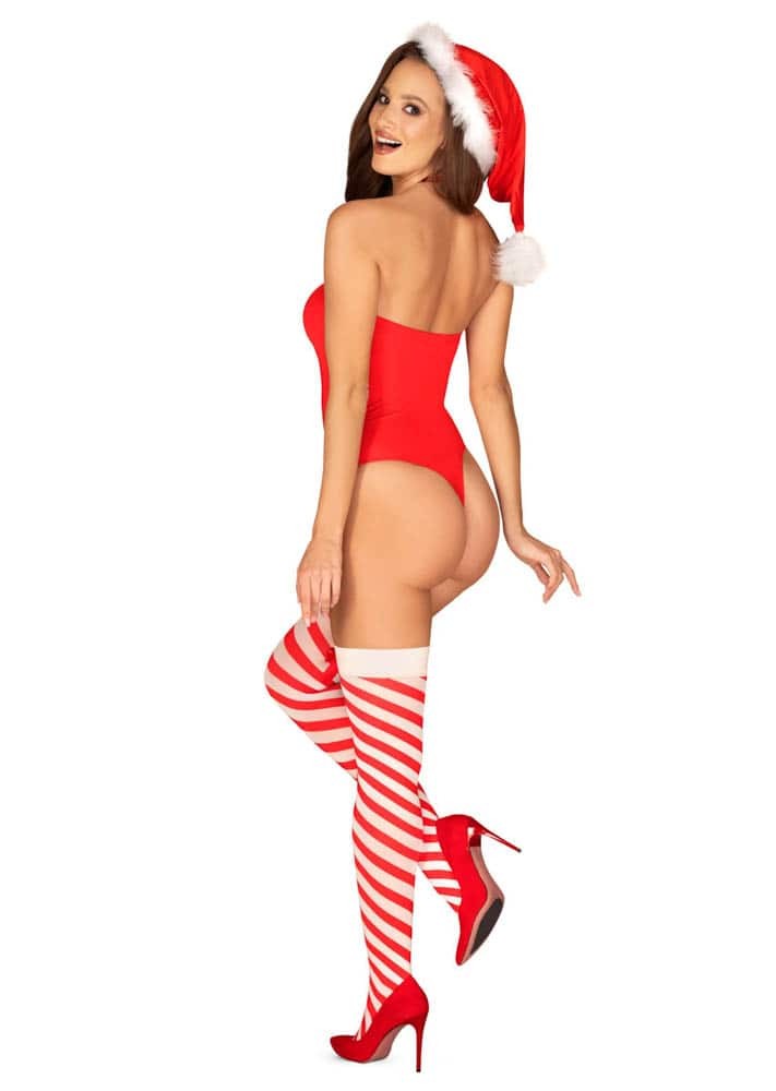 Kissmas teddy red S/M | ViPstore.hu - Erotika webáruház #4 - EAN 5901688228999 | SKU OBSES01386