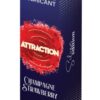 LUBRICANT ATTRACTION CHAMPAGNE STRAWBERRY 50 ML | ViPstore.hu - Erotika webáruház #1 - EAN 8435465323883 | SKU ATTRAC00005