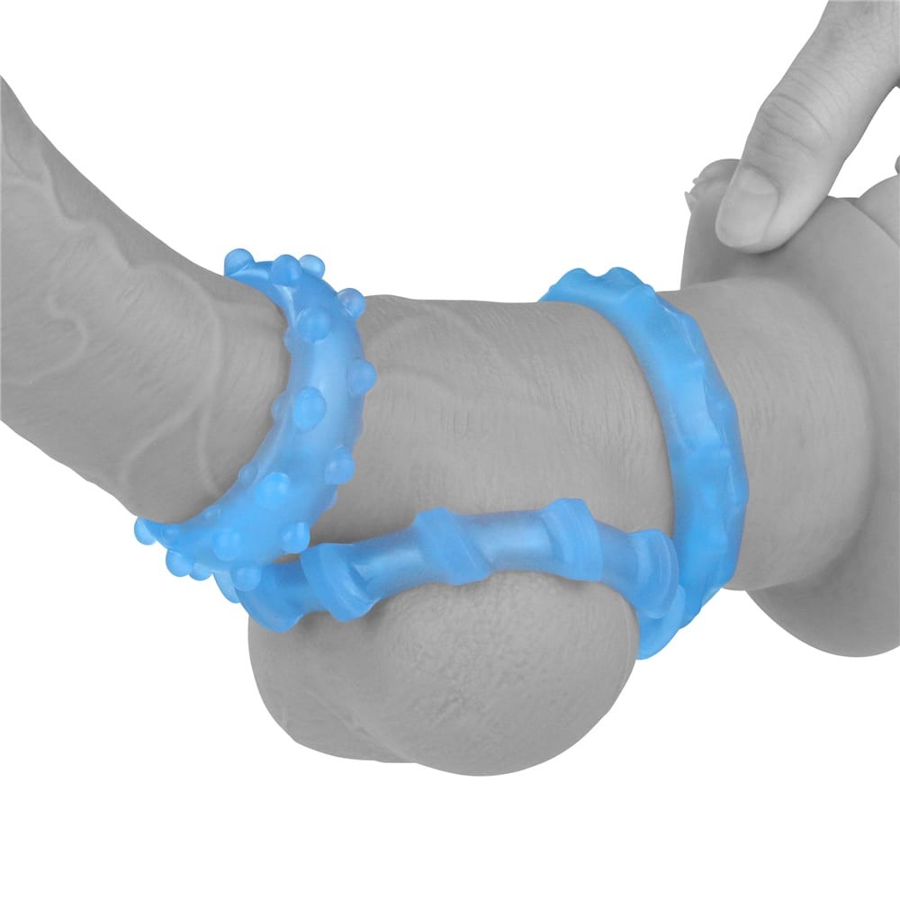 Lumino Play Penis Ring 3 pcs | ViPstore.hu - Erotika webáruház #8 - EAN 6970260908405 | SKU LVTOY00534
