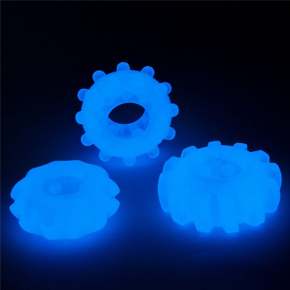 Lumino Play Penis Ring 3 pcs | ViPstore.hu - Erotika webáruház #4 - EAN 6970260908405 | SKU LVTOY00534