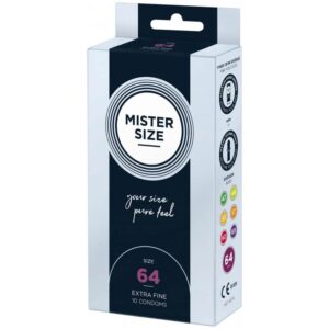 MISTER SIZE 64 mm Condoms 10 pieces | ViPstore.hu - Erotika webáruház #1 - EAN 4260605480171 | SKU MISTER6410