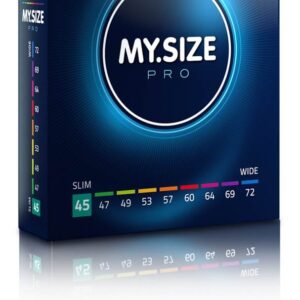 MY SIZE PRO Condoms 45 mm (3 pieces) | ViPstore.hu - Erotika webáruház #1 - EAN 4025838403454 | SKU MSPRO04503