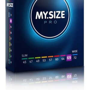 MY SIZE PRO Condoms 69 mm (3 pieces) | ViPstore.hu - Erotika webáruház #1 - EAN 4025838403690 | SKU MSPRO06903