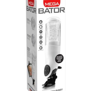 Mega-Bator Pussy  White/Clear | ViPstore.hu - Erotika webáruház #1 - EAN 603912358667 | SKU PIPERD2970