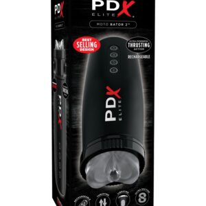 Motorbator 2  Clear/Black | ViPstore.hu - Erotika webáruház #1 - EAN 603912755213 | SKU PIPERD5290