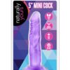 Naturally Yours 5 inch Mini Cock Purple | ViPstore.hu - Erotika webáruház #1 - EAN 819835020264 | SKU BLUSH00650