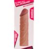 Pleasure X-Tender Penis Sleeve Flesh 3 | ViPstore.hu - Erotika webáruház #1 - EAN 6970260909839 | SKU LVTOY00053