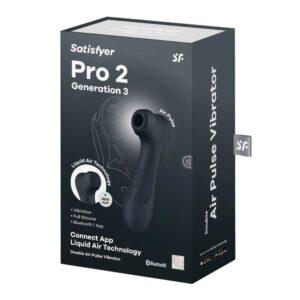 Pro 2 Generation 3 with Liquid Air black Bluetooth/App | ViPstore.hu - Erotika webáruház #1 - EAN 4061504051857 | SKU SATISFY414