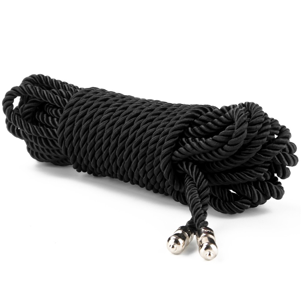 Rebellion Reign Ebony Silky Bondage Rope | ViPstore.hu - Erotika webáruház #6 - EAN 6942063402145 | SKU LVTOY00831