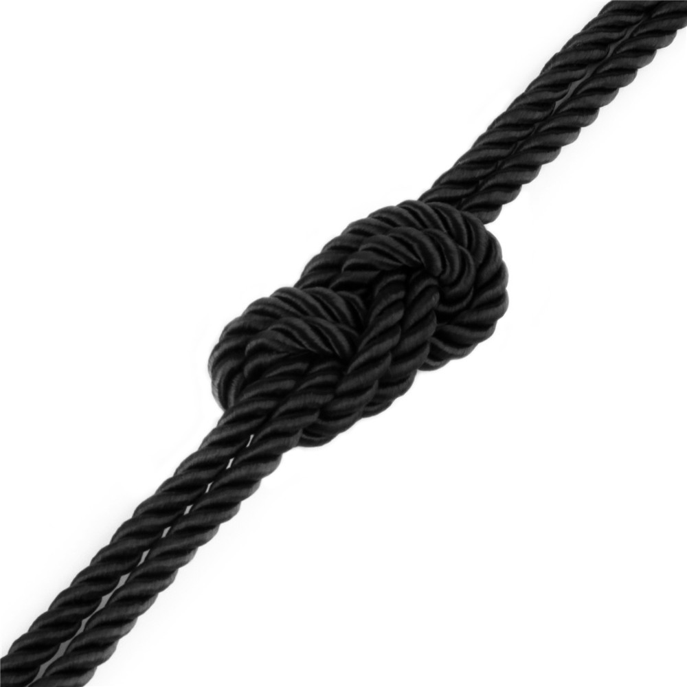 Rebellion Reign Ebony Silky Bondage Rope | ViPstore.hu - Erotika webáruház #9 - EAN }