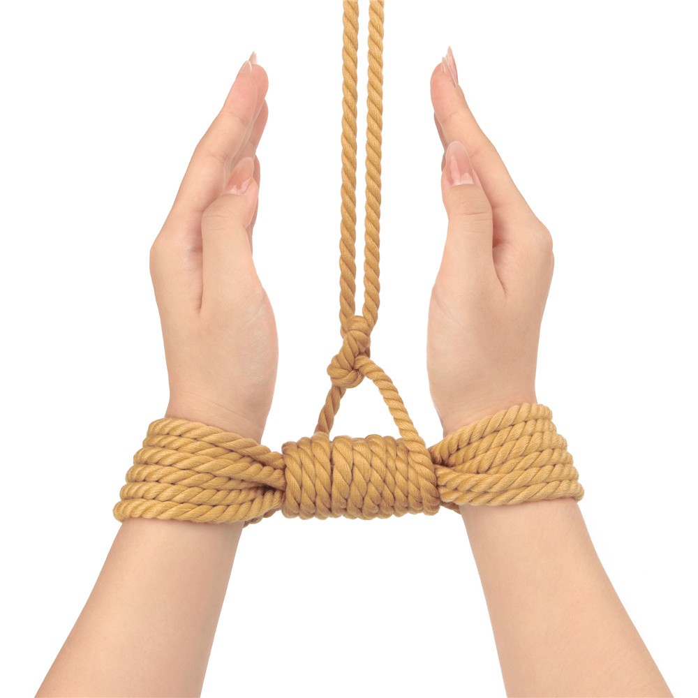 Rebellion Reign Natural Knot Bondage Rope | ViPstore.hu - Erotika webáruház #7 - EAN 6942063402176 | SKU LVTOY00834
