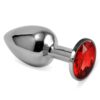 Rosebud Classic Metal Plug S Red | ViPstore.hu - Erotika webáruház #1 - EAN 6970260903608 | SKU LVTOY00508