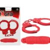 SEX EXTRA - METAL CUFFS & LOVE ROPE RED | ViPstore.hu - Erotika webáruház #1 - EAN 4892503141757 | SKU NMC0002372