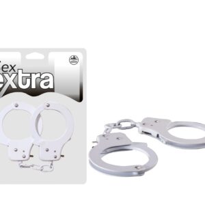 SEX EXTRA - METAL CUFFS WHITE | ViPstore.hu - Erotika webáruház #1 - EAN 4892503141702 | SKU NMC0002378