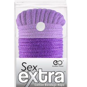 SEX EXTRA - SILKY BONDAGE ROPE PURPLE | ViPstore.hu - Erotika webáruház #1 - EAN 4897078627255 | SKU NMC0002390