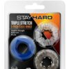 STAY HARD TRIPLE STRETCH 3PACK COCKRINGS | ViPstore.hu - Erotika webáruház #1 - EAN 850002870374 | SKU BLUSH01270